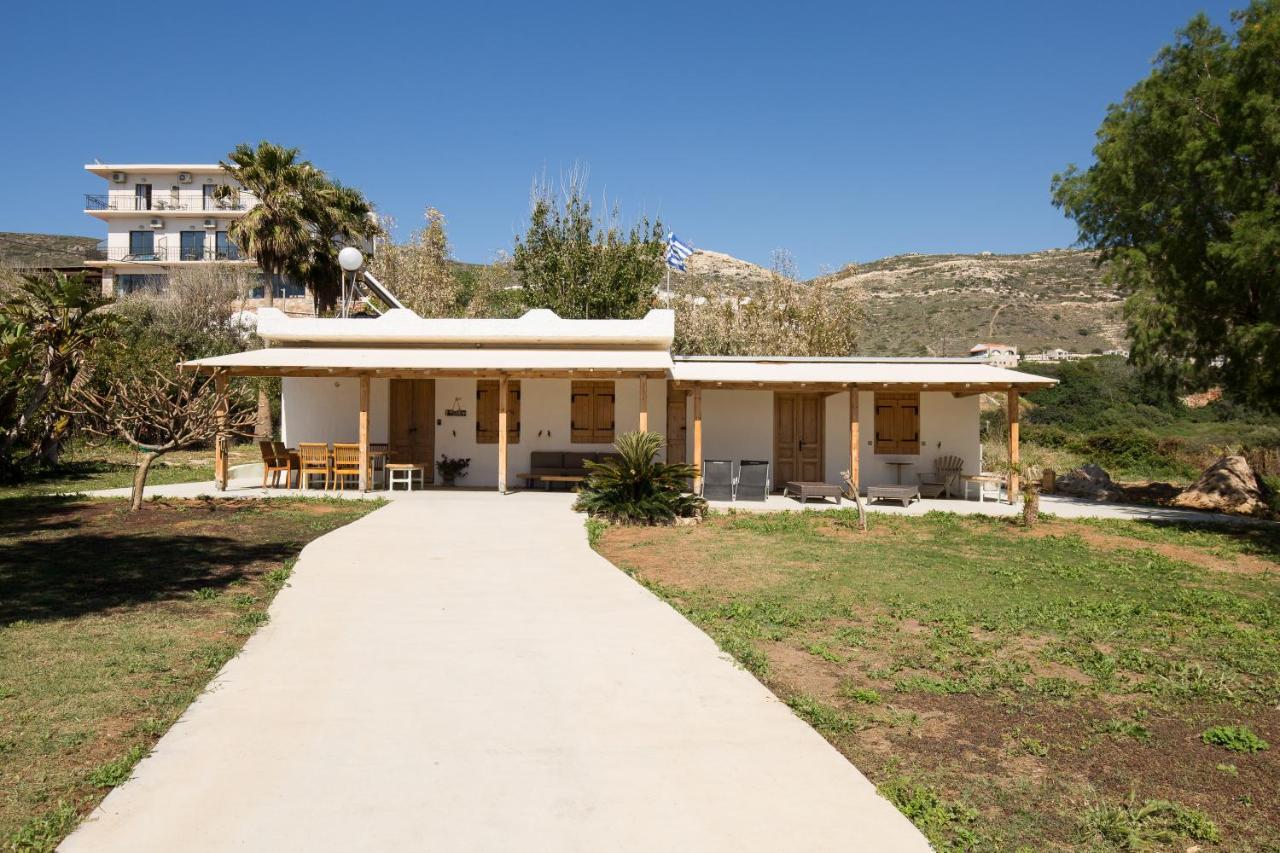 Mera Beachfront House - Фаласарна Экстерьер фото