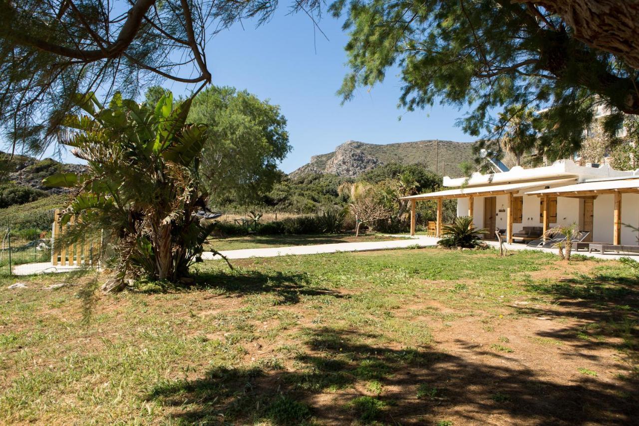 Mera Beachfront House - Фаласарна Экстерьер фото