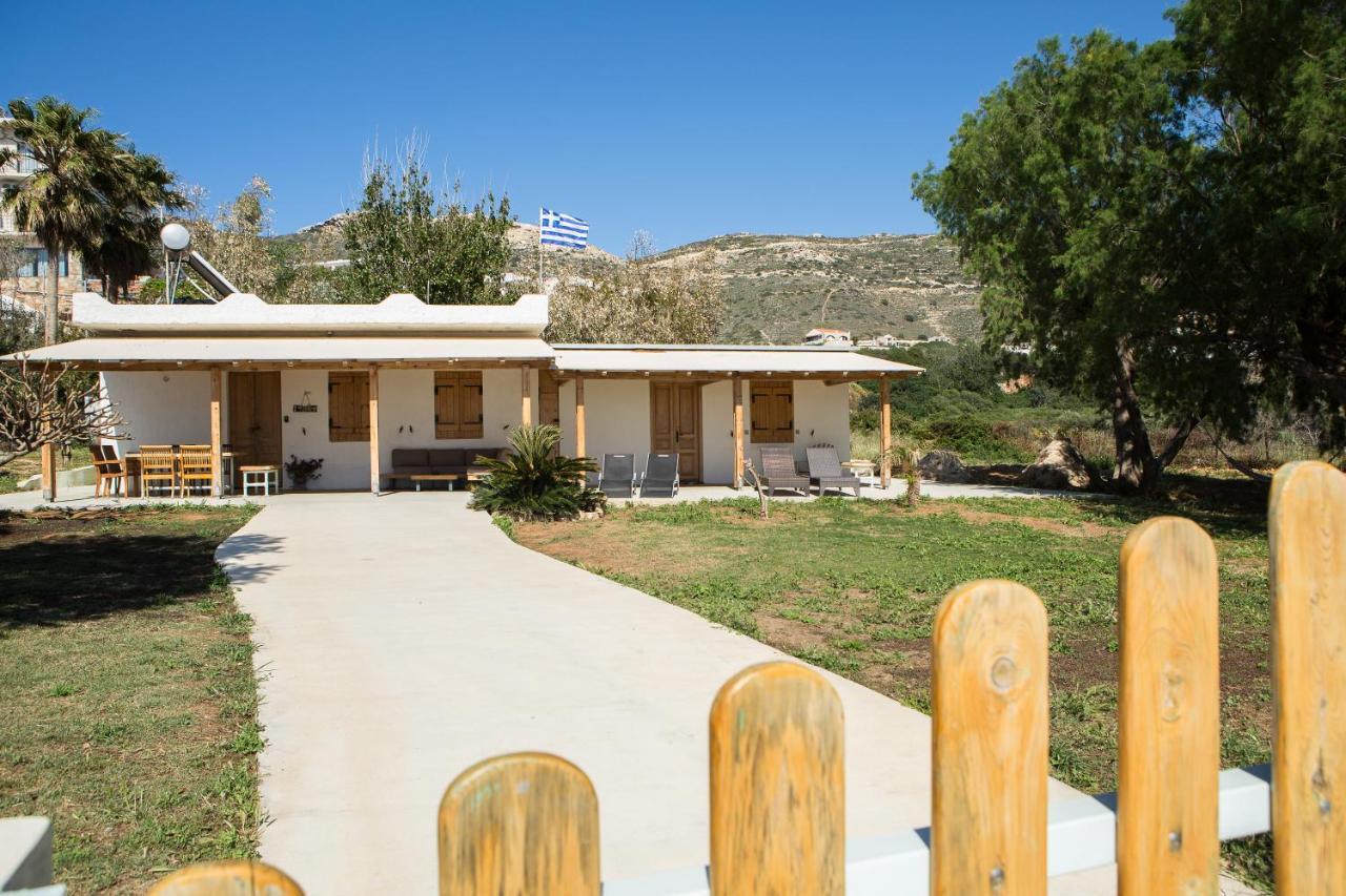 Mera Beachfront House - Фаласарна Экстерьер фото