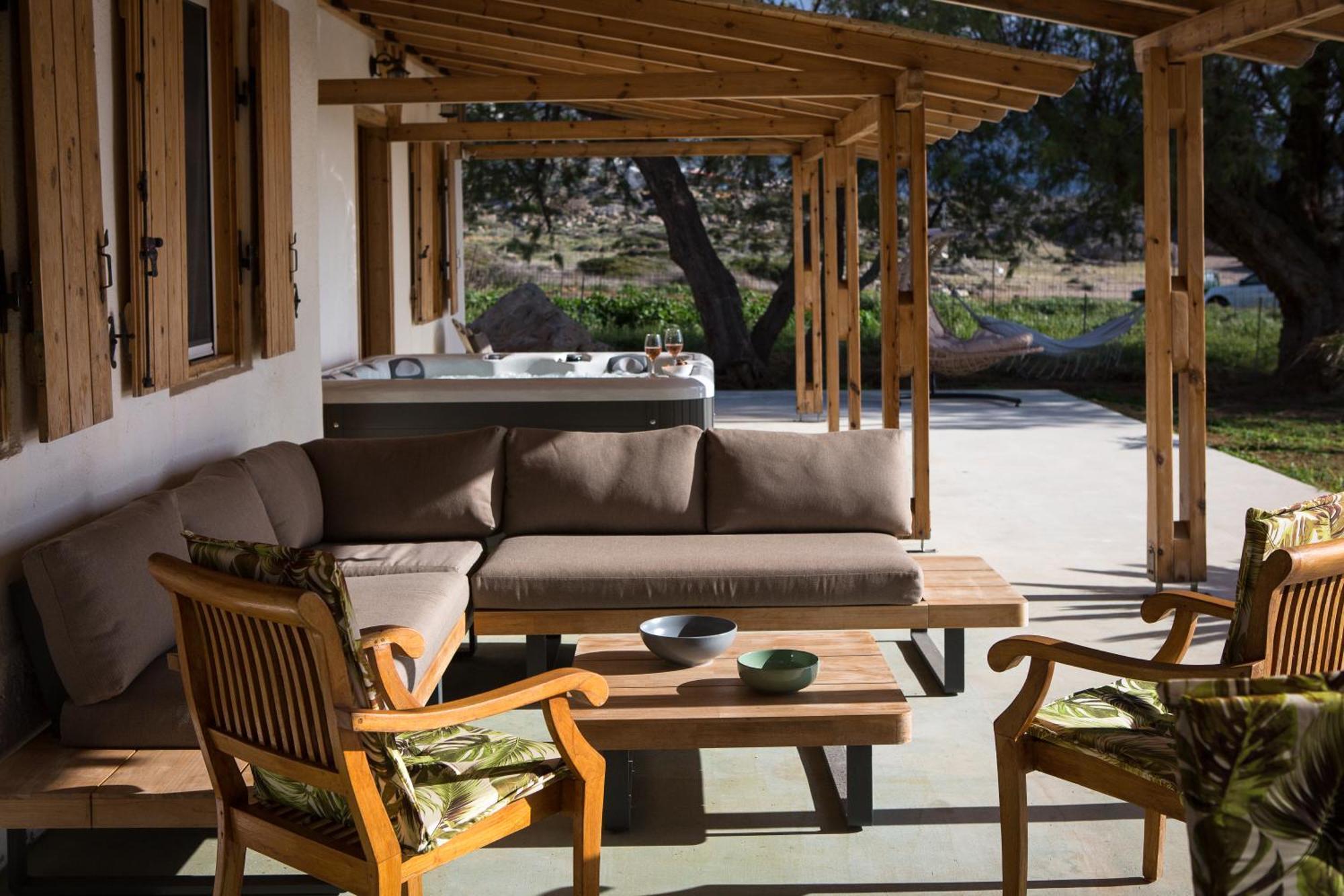 Mera Beachfront House - Фаласарна Экстерьер фото