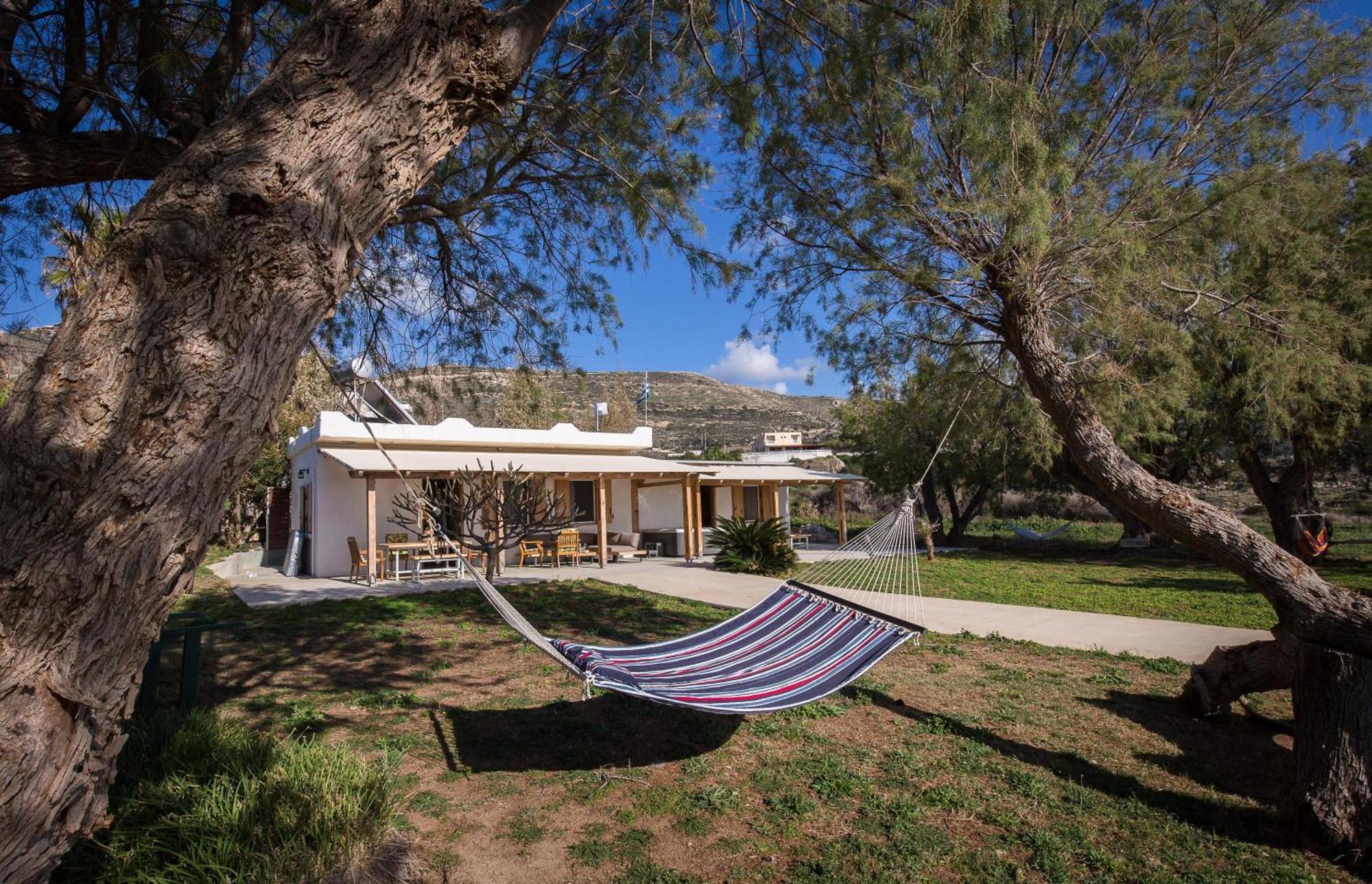 Mera Beachfront House - Фаласарна Экстерьер фото