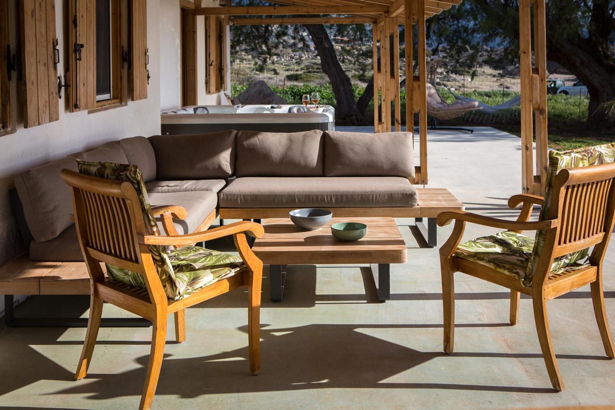 Mera Beachfront House - Фаласарна Экстерьер фото